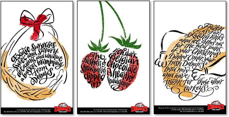 Typographic Illustration | Type Design | Hand Lettering Design | Type Illustration | Debaji