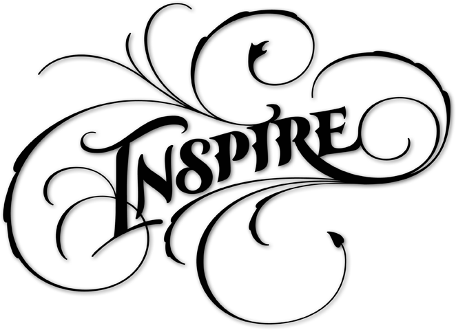 Inspire Hand Lettering Design Type Design Goth Gothic Flourish