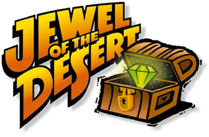 Jewel of the Desert | Convention Logo | Brand | Type Design | Treasure Chest