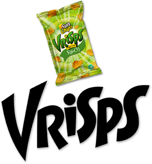 Vrips Sun Chips Lettering