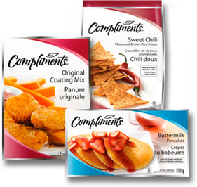 Compliments Logo Lettering | Safeway, Thrifty's | Sobeys | Hoffmann Angelic Design | brand | product line | house brand | leaf symbol | food | groceries