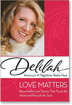 Book Cover Lettering for Delilah | Nighttime Radio Host