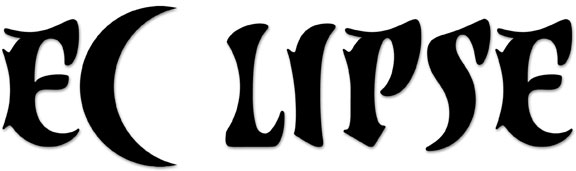 Cover Hand Lettering Design for Book Title | Eclipse | Harlequin | Intrigue | The man from falcon ridge | rita herron | ghost | eagle | falcon | bird | eclipse | goth | gothic | lettering 