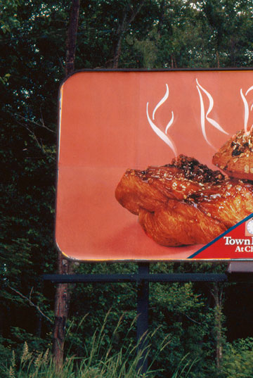 Frsh Bread Garden Billboard | Steam Lettering | Town Pantry | Chevron | Hoffmann Angelic Design