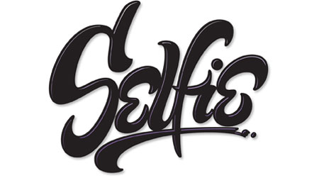 Selfie Lettering