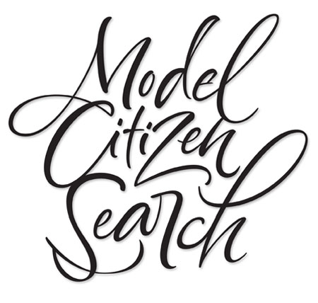 Model Citizen Search Lettering