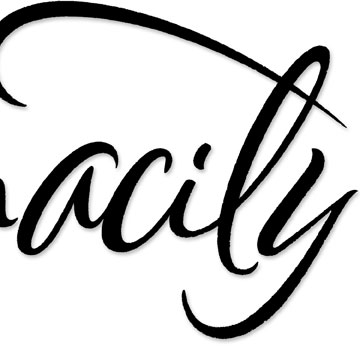 Tenacity Hand Lettering | Wine Label Title Proposal | Hoffmann Angelic Design | lettering | calligraphy | bouncy | raw edge | mockup |