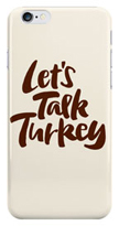 Let’s Talk Turkey lettering for Zazzle and Redbubble | 26 Characters | 26_Characters | hoffmann angelic design | bold | iphone | 7 | ipad | sweatshirt | t-shirt | plate | turkey | funny | thanksgiving | pumpkin pie | business slogan
