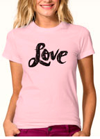 Love Distressed lettering for Zazzle and Redbubble | 26 Characters | 26_Characters | hoffmann Angelic Design | bag | t-shirt | greeting card | scarf | skirt | modern | hippie | retro | pink | red | black