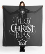 Merry Christ Mas lettering for Zazzle and Redbubble | Christmas | lettering | calligraphy | hoffmann 
