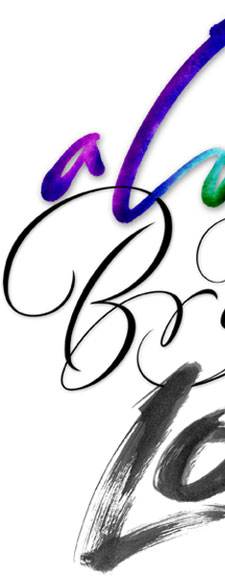 aloha, Bride, Love lettering for Zazzle and Redbubble | hoffmann angelic design | calligraphy | product marketing | calligraphy | t-shirts | tee shirt | brush 